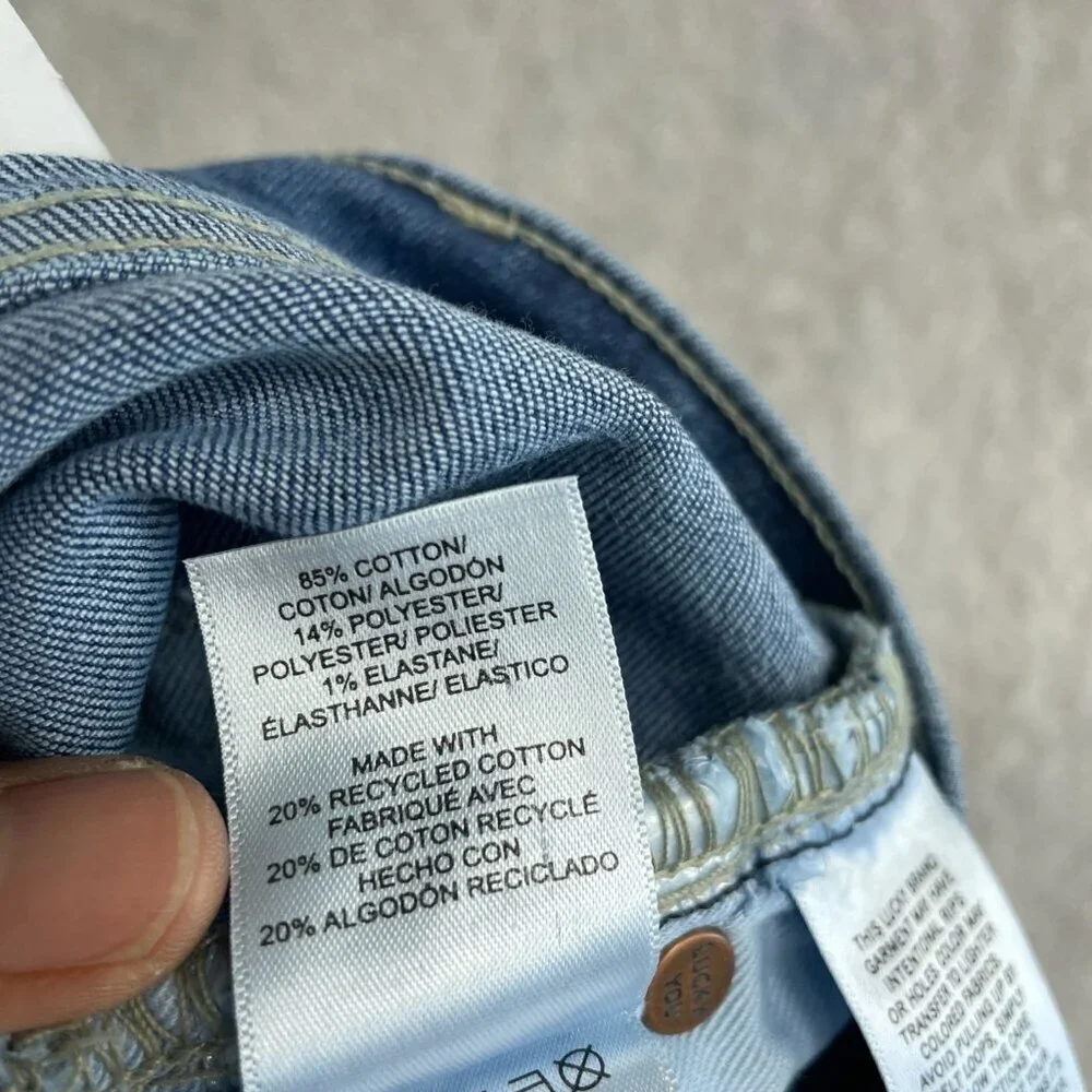 NEW Lucky Brand 223 Straight Leg Jeans Men's 36x30 Light Blue Stretch Denim